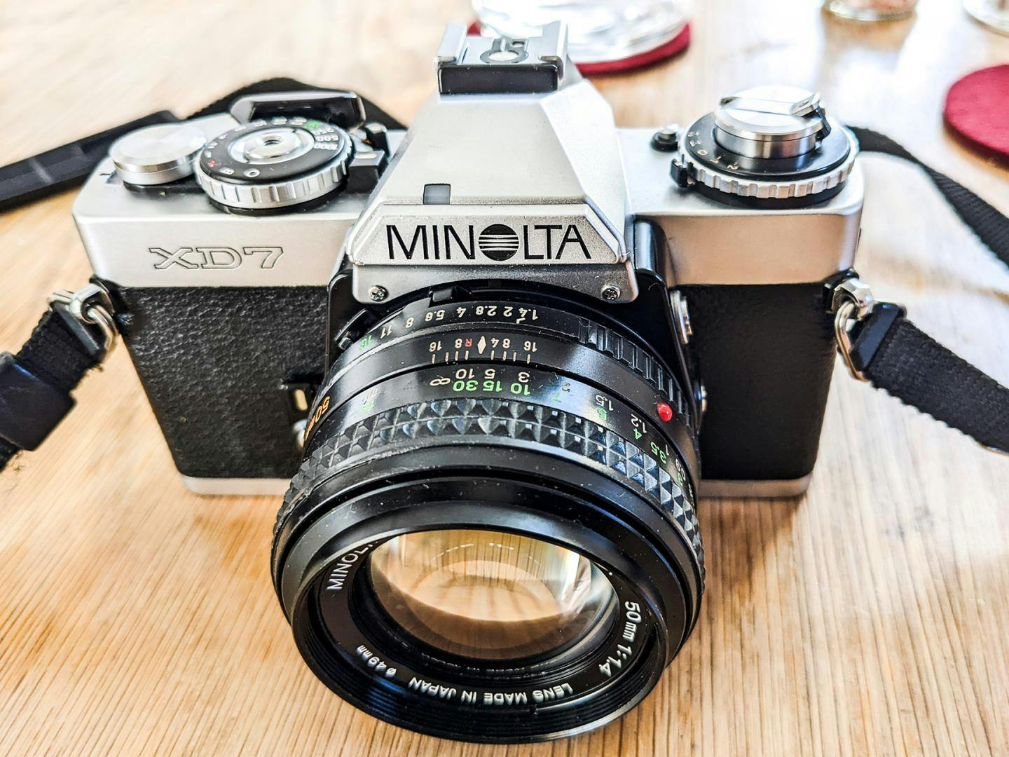 Spiegelreflex Kamera Minolta XD7